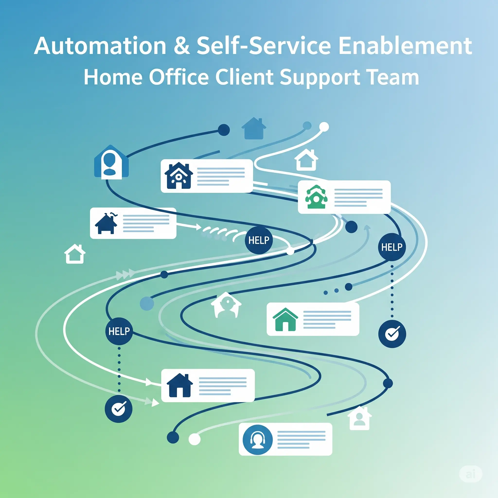 Automation & Self-Service Enablement | Home Office Client Support Team project screenshot