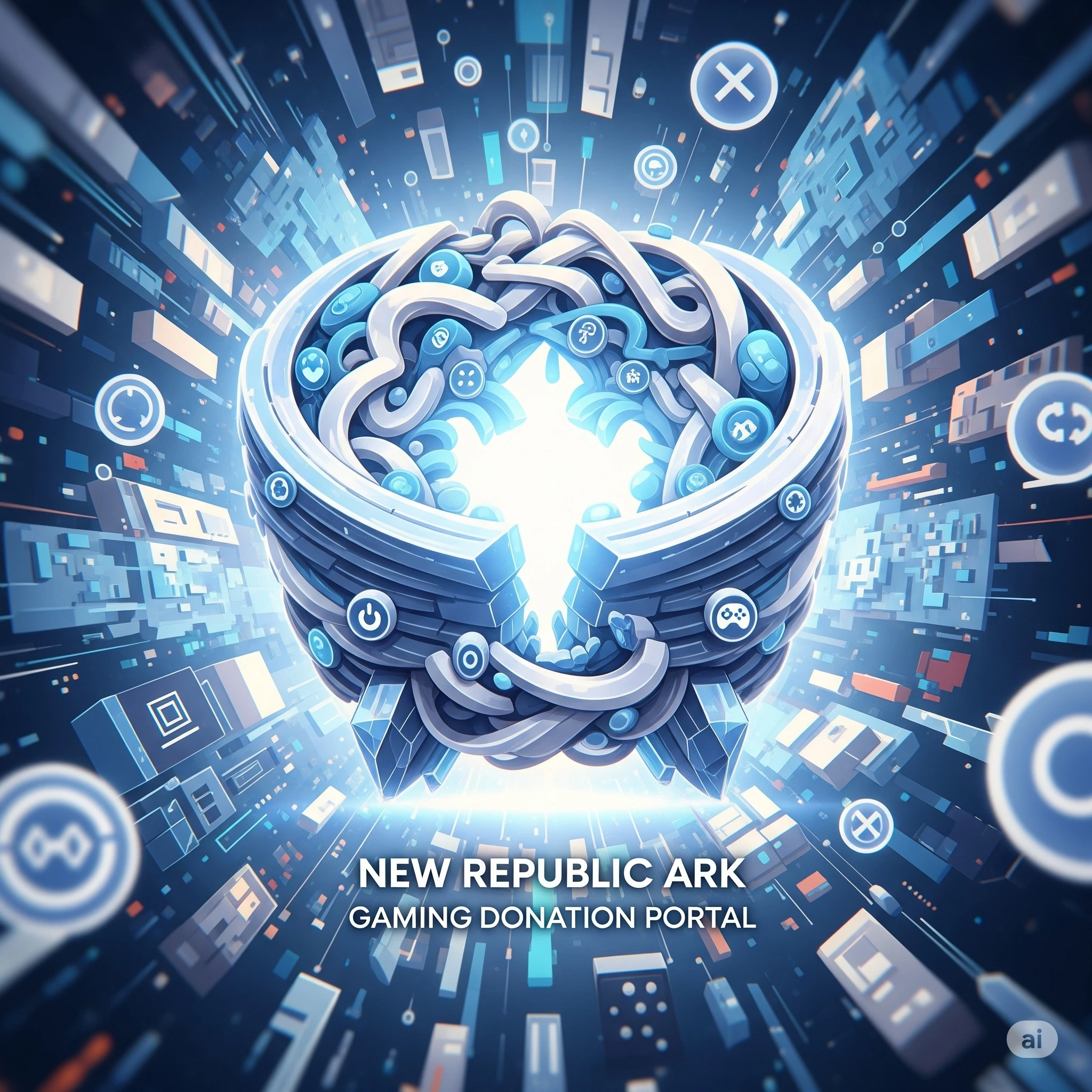 New Republic Ark - Gaming Donation Portal project screenshot